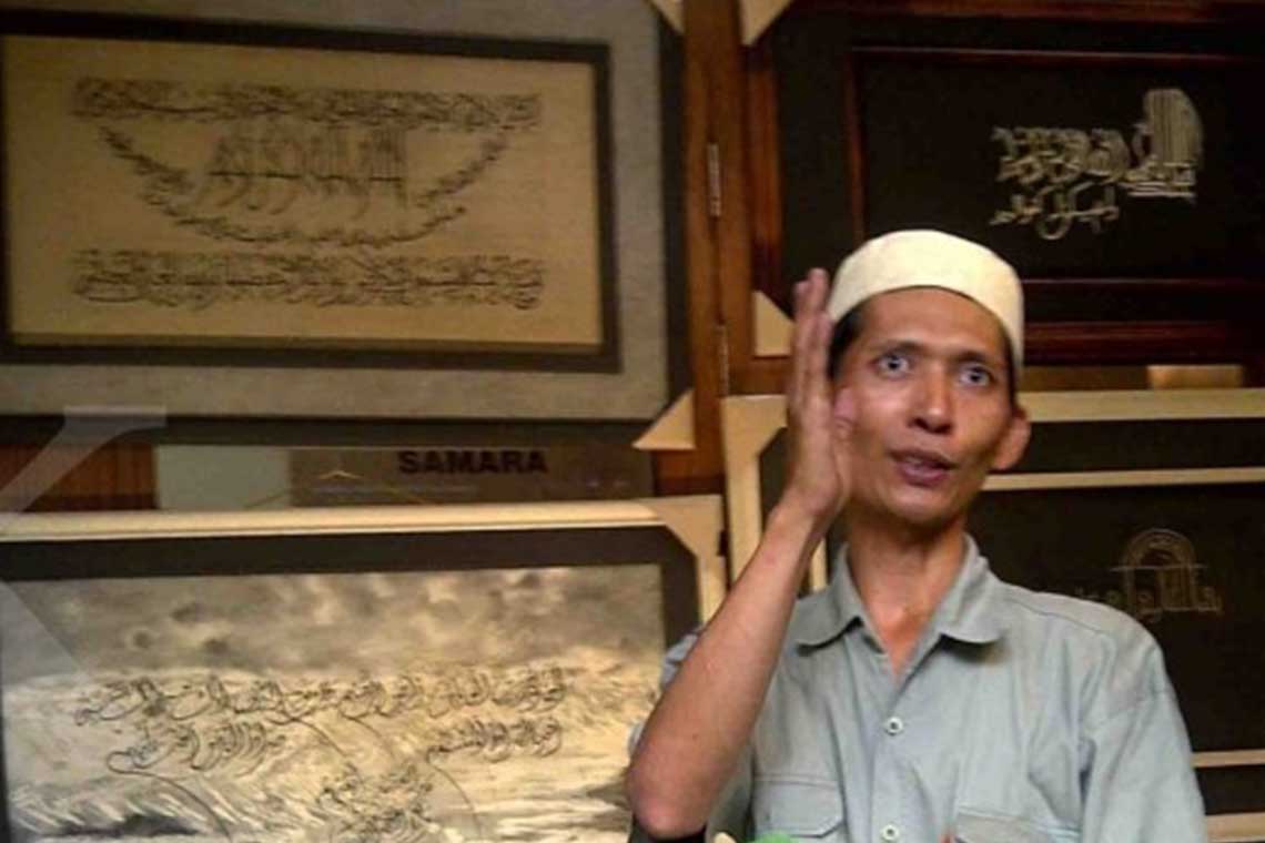 Faizan pamerkan lukisan Kaligrafi karyanya